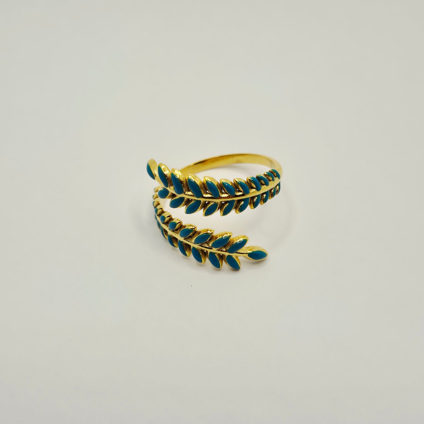 Gold Tropical Ring