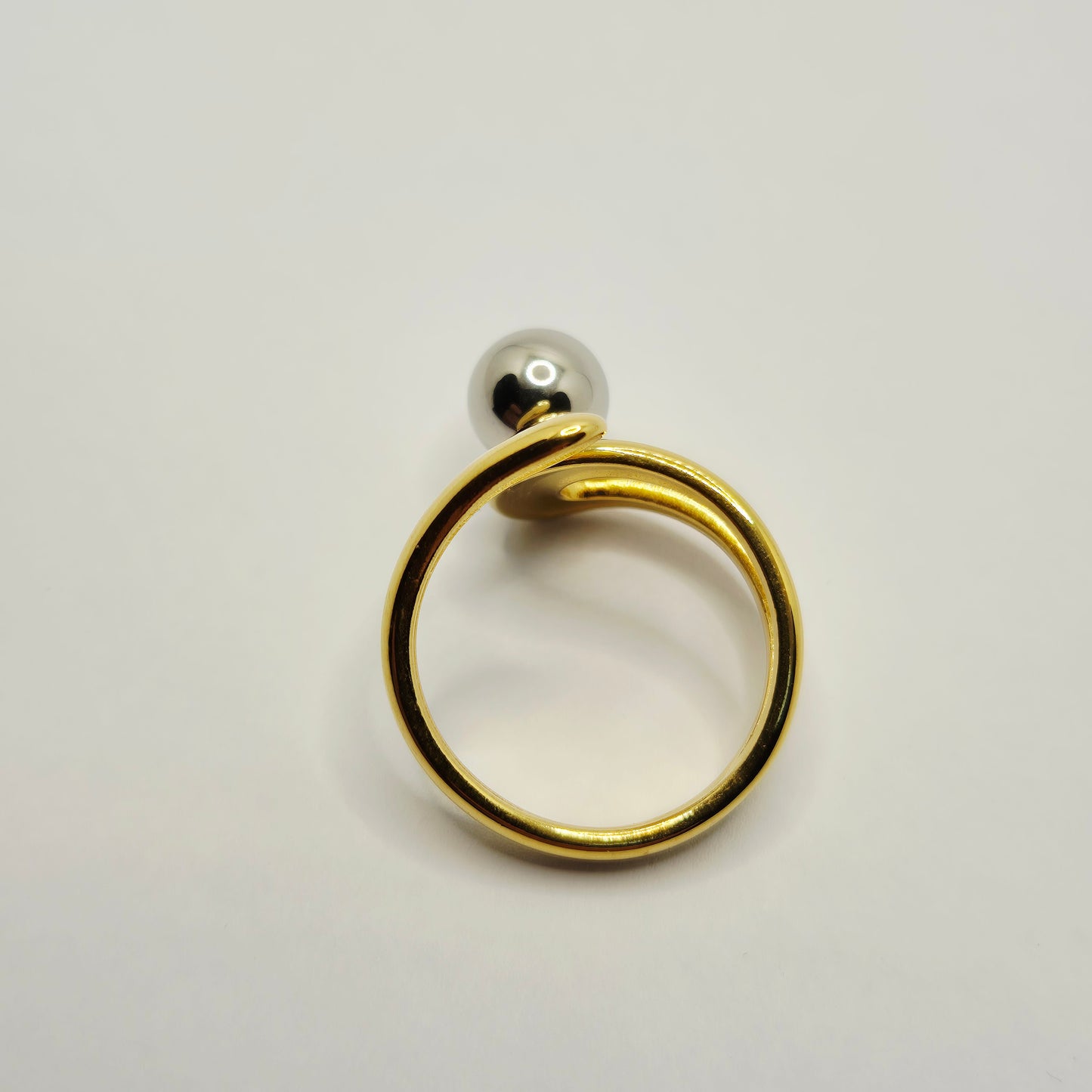 Gold+Silver Ithaca Ring