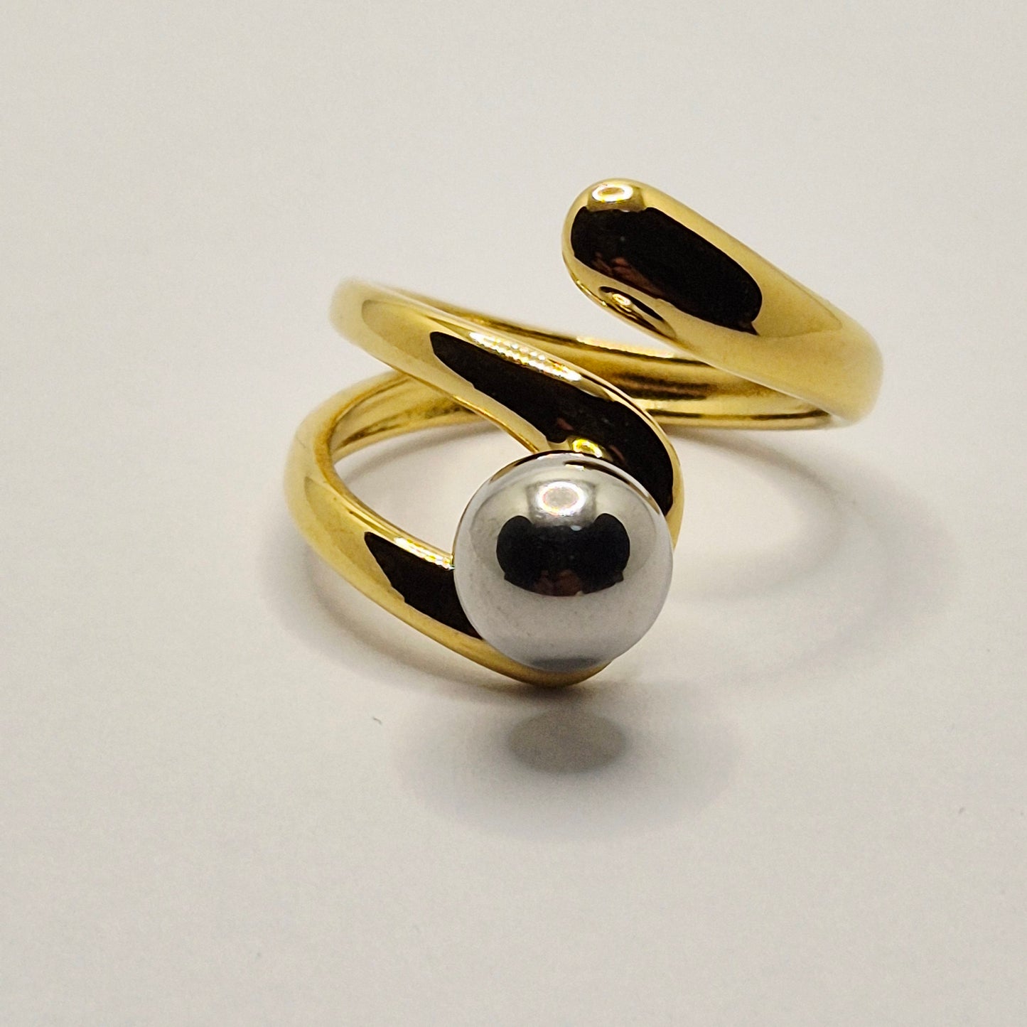 Gold+Silver Ithaca Ring