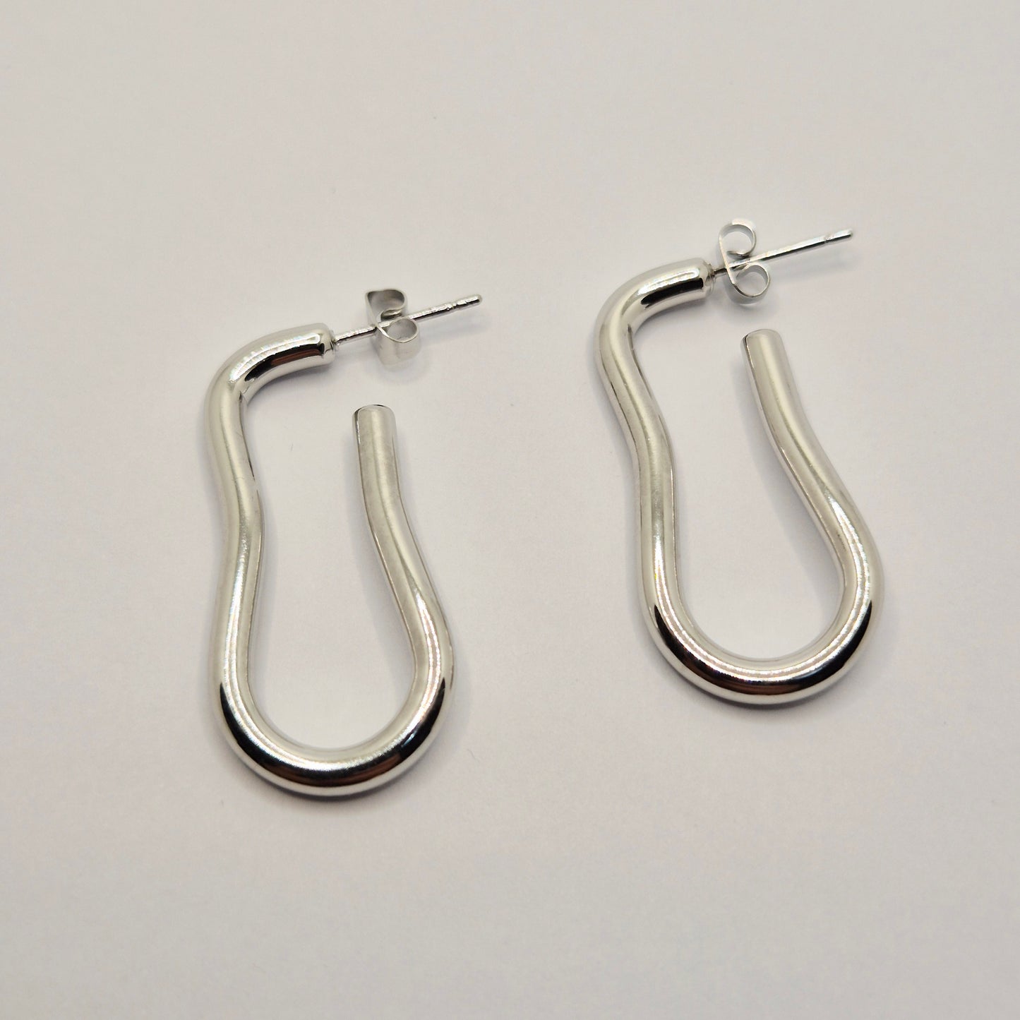 Silver Shape Earrings