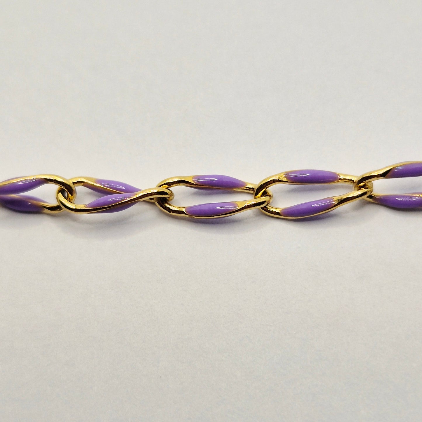 Gold and Purple Chain