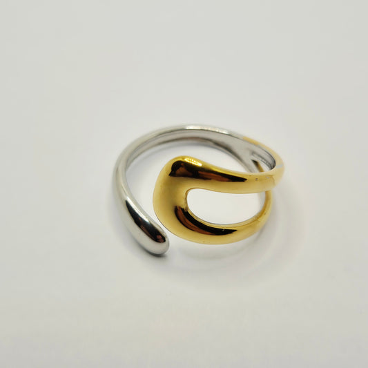 Gold + Silver Cretan Ring
