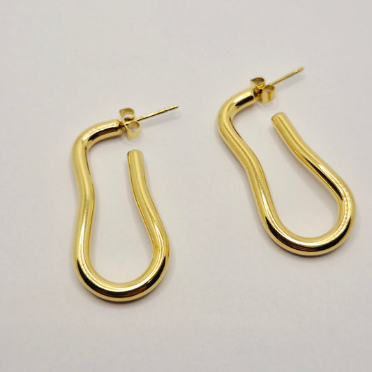 Gold Shape Earrings