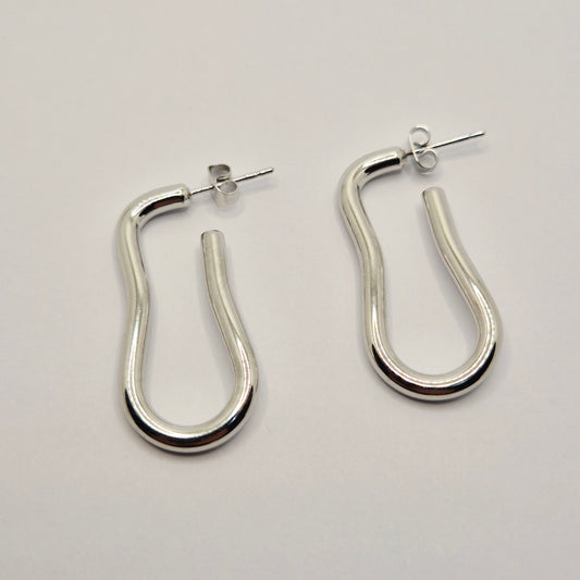 Silver Shape Earrings