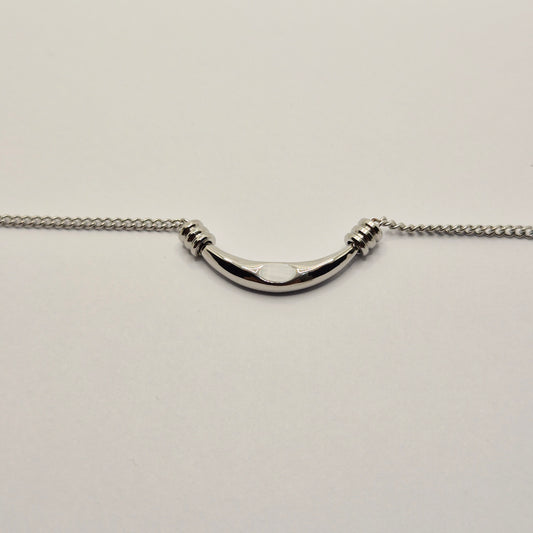 Silver Line Necklace